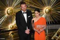 onstage during the 88th Annual Academy Awards at the Dolby Theatre on February 28, 2016 in Hollywood, California.