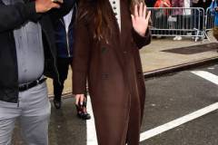 NEW YORK, NEW YORK - MAY 15: Olivia Munn is seen outside "Good Morning America" on May 15, 2024 in New York City. (Photo by Raymond Hall/GC Images)