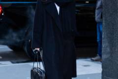 NEW YORK, NEW YORK - DECEMBER 23: Olivia Munn is seen in the Garment District on December 23, 2024 in New York City. (Photo by TheStewartofNY/GC Images)